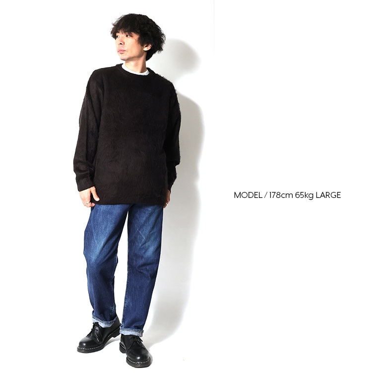 UNIVERD72 / ユニバード72 22327 MOHAIR TOUCH SWEATER / モヘアタッチ