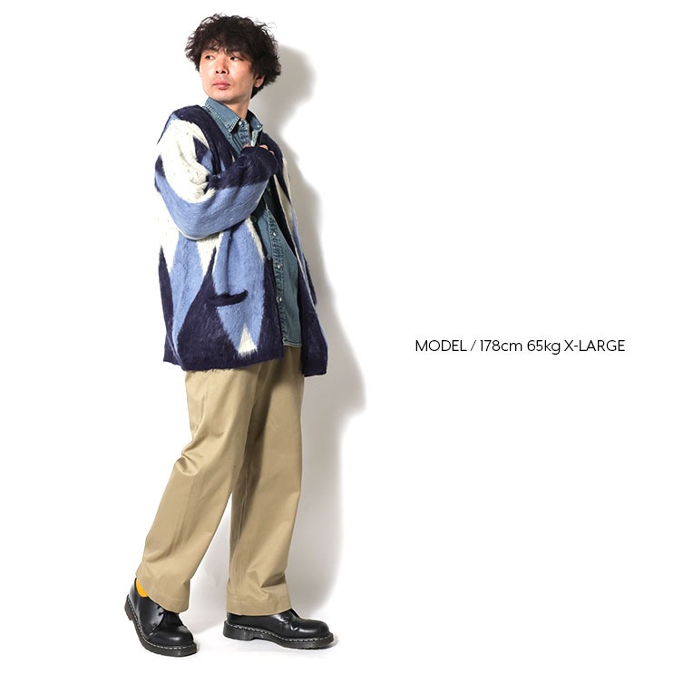 UNIVERD72 / ユニバード72 22328 MOHAIR TOUCH CARDIGAN(DIAMOND