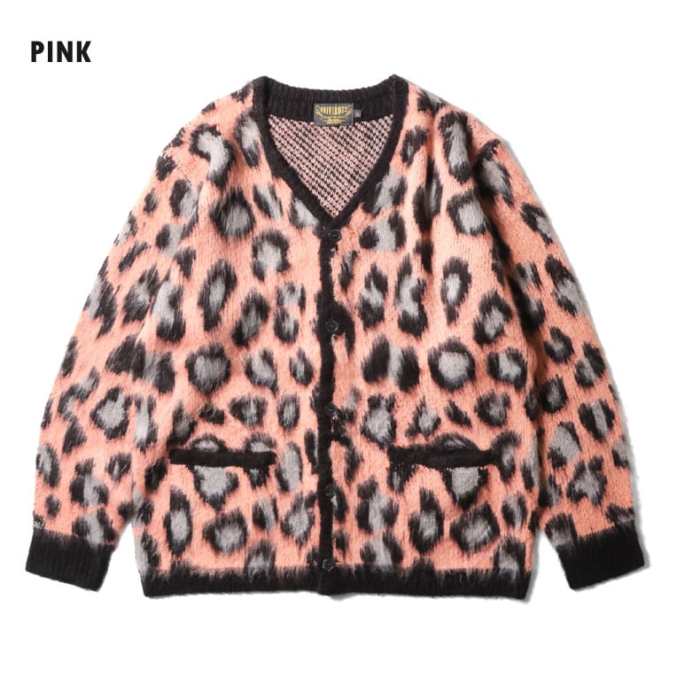 UNIVERD72 / ユニバード72 22329 MOHAIR TOUCH CARDIGAN(LEOPARD