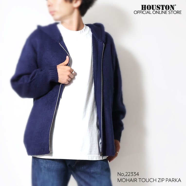 UNIVERD72 / ユニバード72 22334 MOHAIR TOUCH ZIP PARKA / モヘア