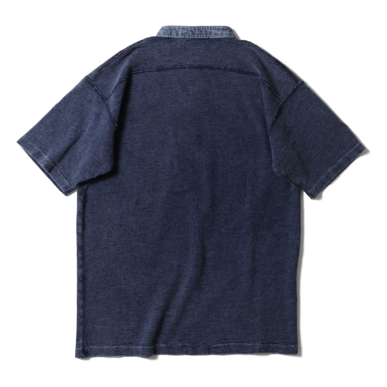UNIVERD72 / ユニバード72 22404 INDIGO H/N TEE / インディゴヘンリー