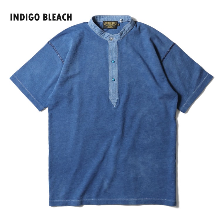 激レア インディ Genieve / Boogie On UNIVERD72 / ユニバード72 22404 INDIGO H/N TEE / インディゴヘンリー
