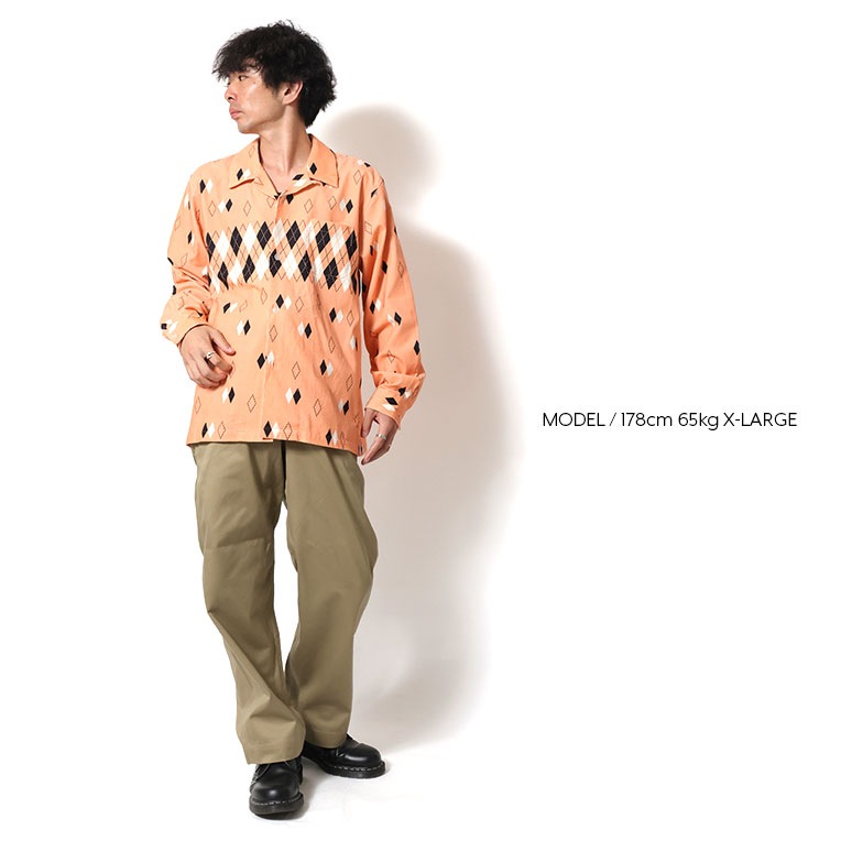 Paul Hardens フルーツプリント長袖シャツ Paul Hardens フルーツプリント長袖シャツ Paul Hardens