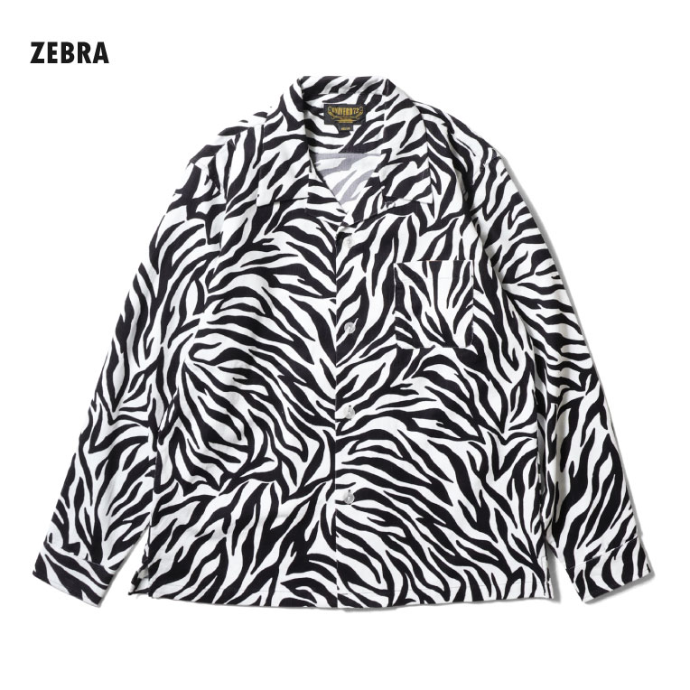 UNIVERD72 / ユニバード72 41264 PRINT CORDUROY SHIRT(ANIMAL