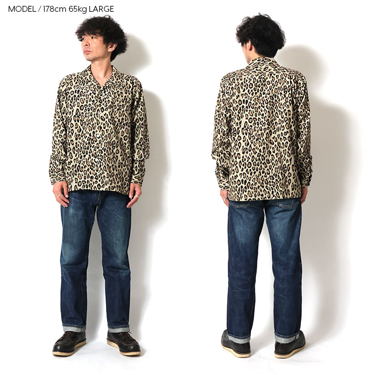 UNIVERD72 / ユニバード72 41264 PRINT CORDUROY SHIRT(ANIMAL