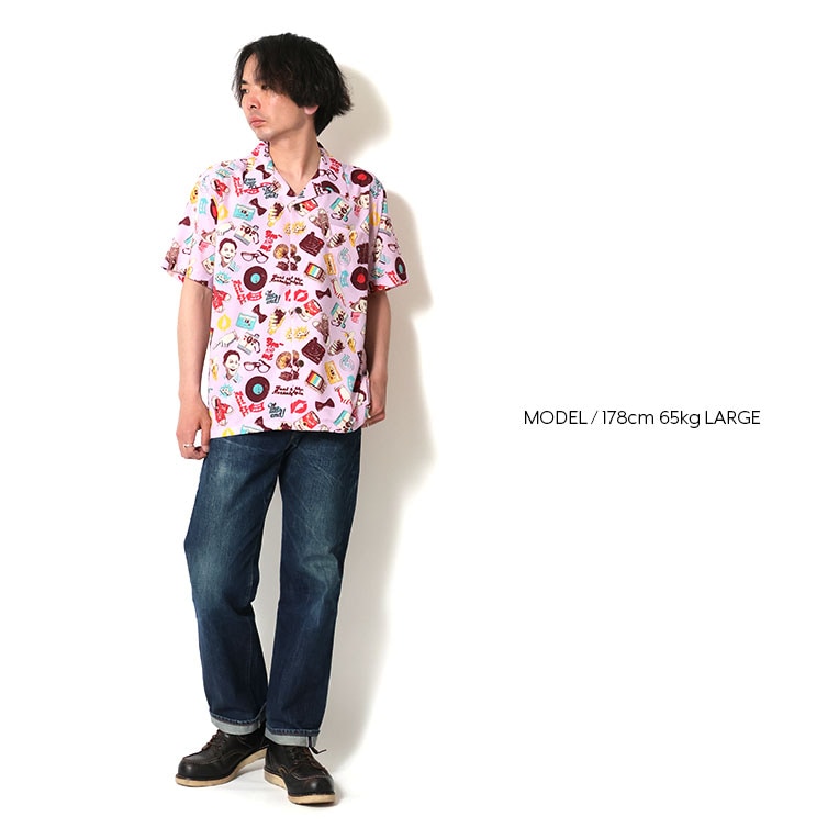 UNIVERD72 / ユニバード72 41336 DRY ALOHA SHIRT (POP) / アロハ