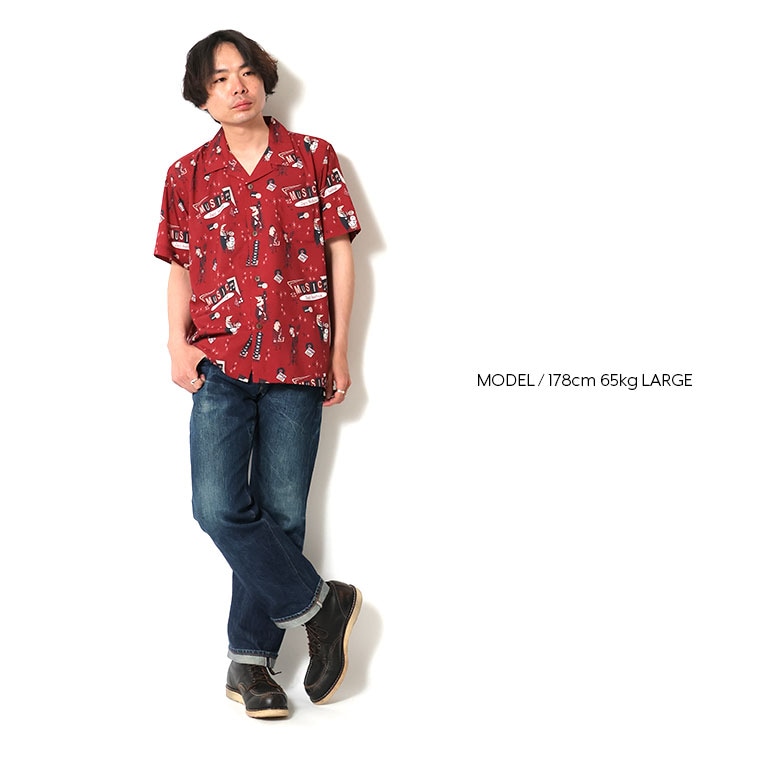 UNIVERD72 / ユニバード72 41337 DRY ALOHA SHIRT (JAZZ) / アロハ
