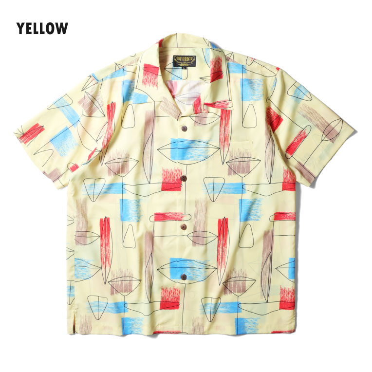 UNIVERD72 / ユニバード72 41340 DRY ALOHA SHIRT (ATOMIC) / アロハ
