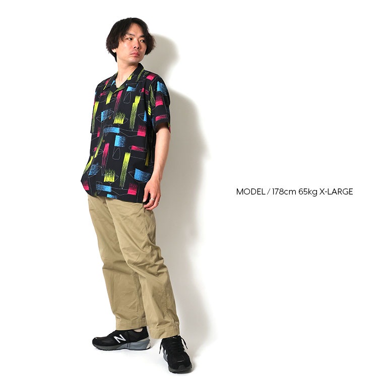 UNIVERD72 / ユニバード72 41340 DRY ALOHA SHIRT (ATOMIC) / アロハ