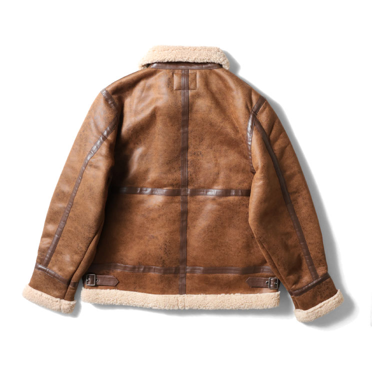 u*2様 terra australis ムートンジャケット　B-3 サイズL ☆オーストラリア産ムートン B-3フライトジャケット☆S～3XL