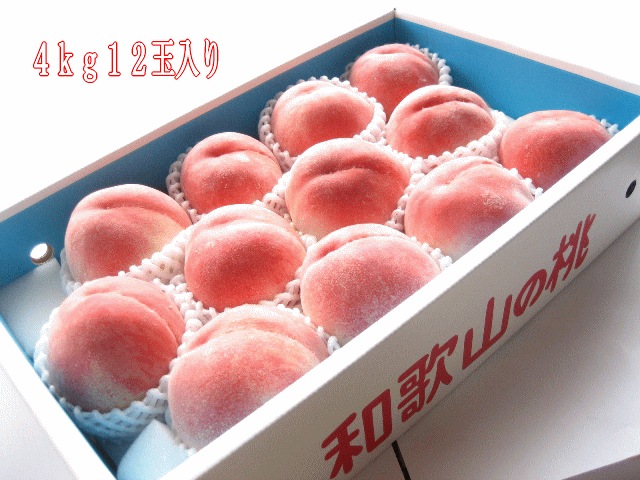 12玉入りの荷姿。超大玉です。