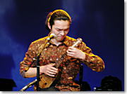 Takafumi Imaizumi;the winner of the 2nd ukulele contest.