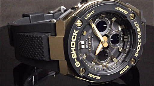 GåG⡡ȥ顼ӻ CASIO G-SHOCK G-STEEL GST-W300G-1A9JF