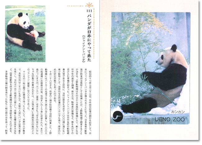昔々の上野動物園、絵はがき物語　明治・大正・昭和・・・パンダがやって来た日まで
