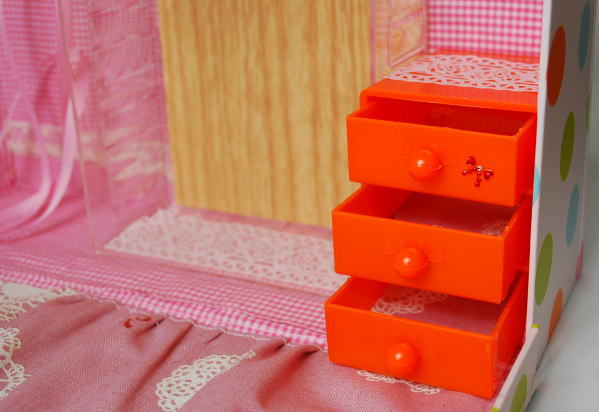 わくわくドールトランク（大） ［ドール収納タイプ］ 【ホワイトマルチ