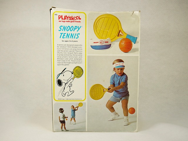 ̵ ӥơPLAYSKOOL70ǥ̡ԡ SNOOPY TENNIS