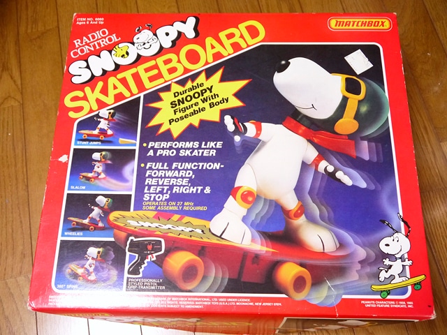 ̵ۡӥơMatchbox80ǡ̡ԡRadio Control Snoopy Skateboard  Ȣ