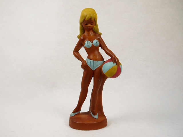 ӥơSONSCO 60'Coppertone GirlBeachball swimsuit  dollѥȡ󥬡