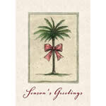 ハワイアンクリスマスカード holiday palm
