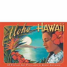 ハワイアンアートポストカード(10枚入り)