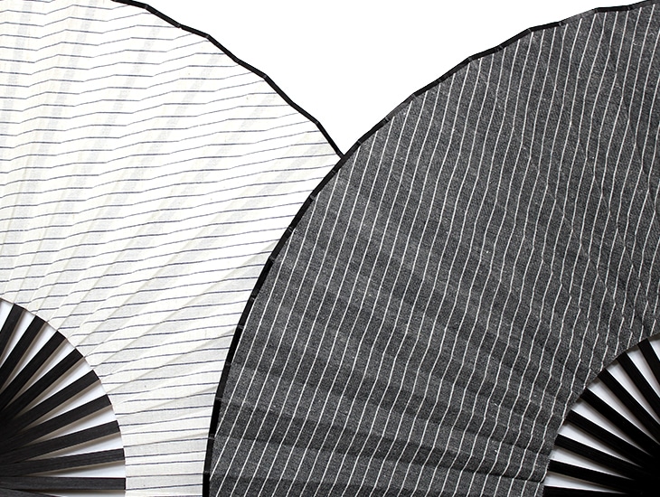 紳士用扇子】風がよく来る扇子（扇子袋付き・桐箱入り）全2色