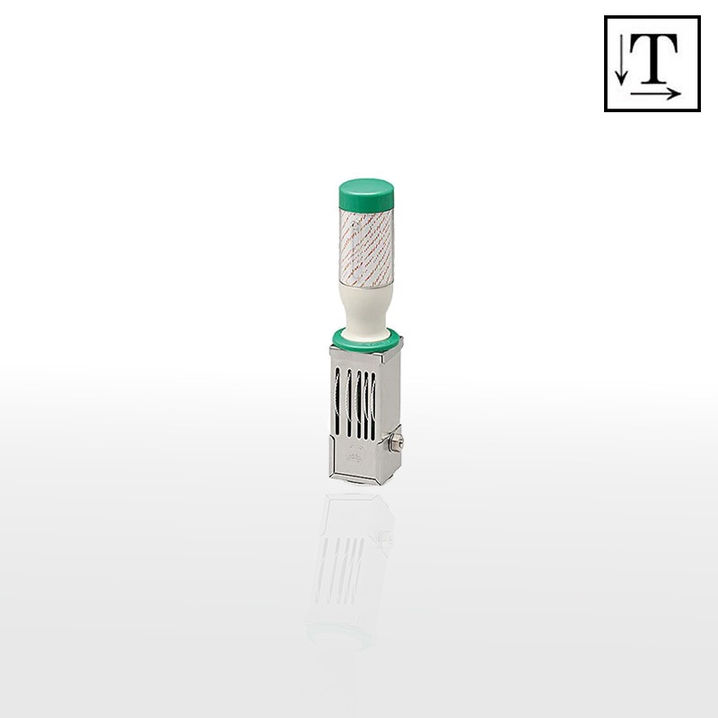 サンビー】テクノタッチデーター 丸型 6号丸（印面サイズ：18mm丸