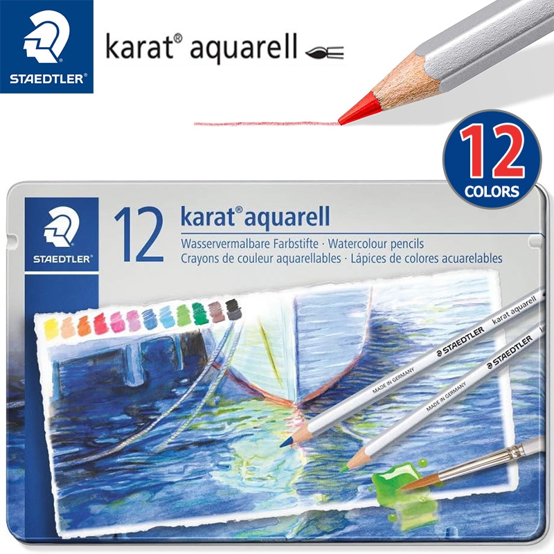 STAEDTLER】ステッドラー カラト アクェレル水彩色鉛筆 クリエイティブ
