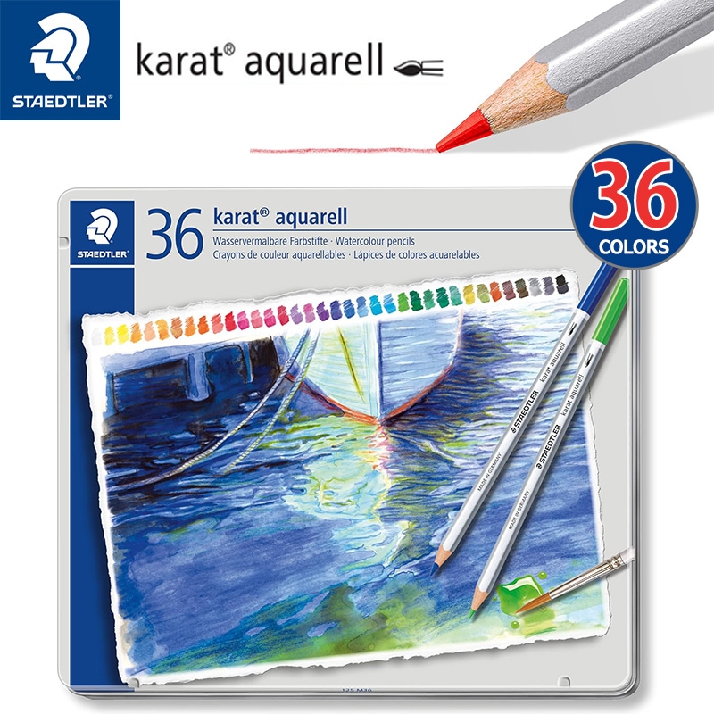 Staedtler カラトアクェレル 水彩色鉛筆 ステッドラー 60色