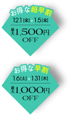 Ķ12.1[]  1.5[]  1,500OFF  1.5[]  1,500OFF