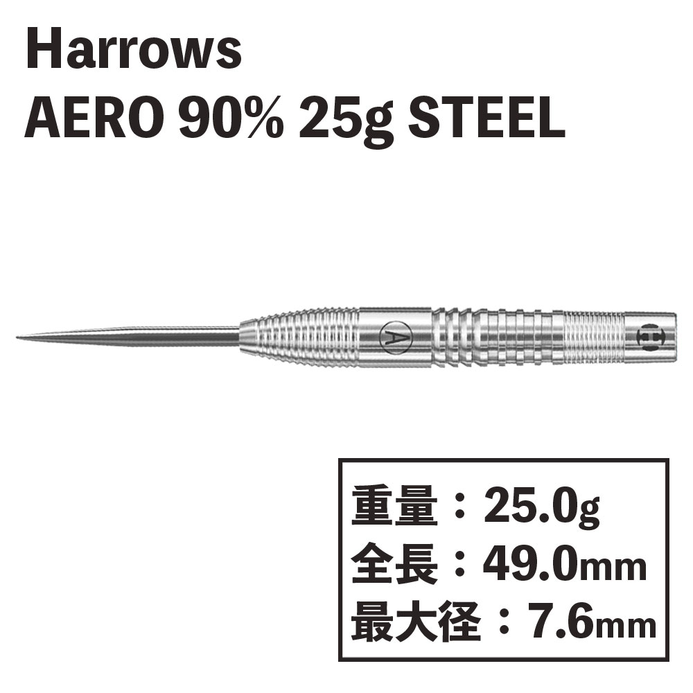 ϥ  ƥ 25gR Harrows Aero 90% 25gR Steel