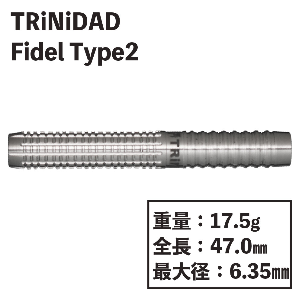 ȥ˥ եǥ 2 TRiNiDAD soft darts Fidel Type2