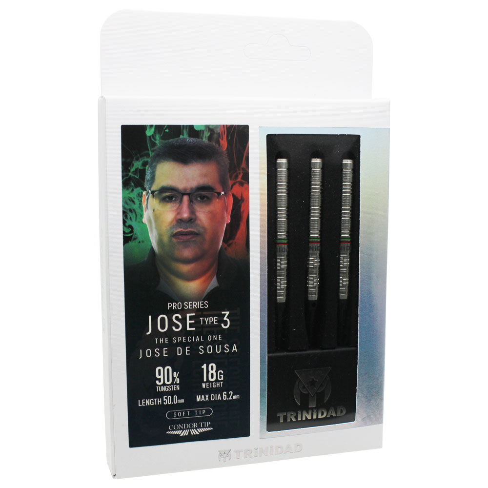 ȥ˥  ۥ 3 TRiNiDAD soft darts Jose De Sousa Type3 Х