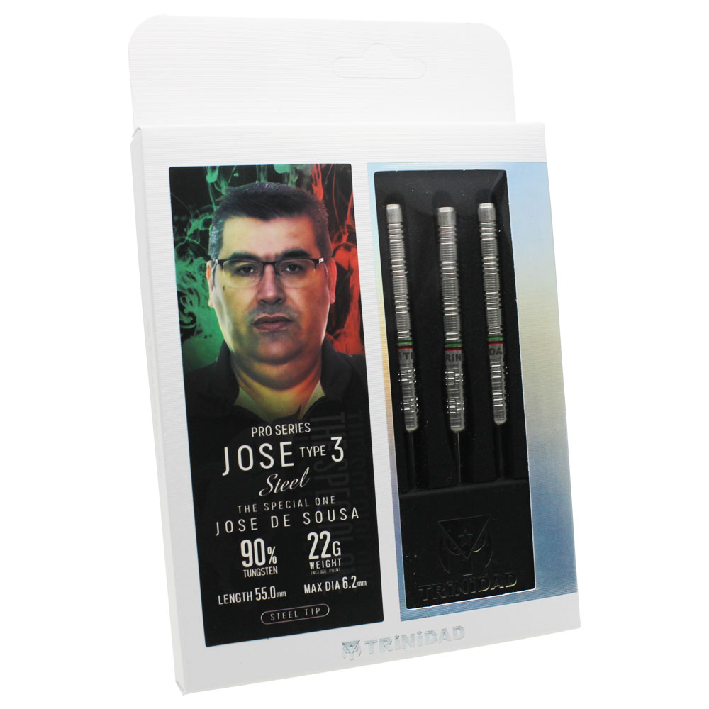 ȥ˥  ۥ 3 ƥ TRiNiDAD soft darts Jose De Sousa Type3 STEEL Х