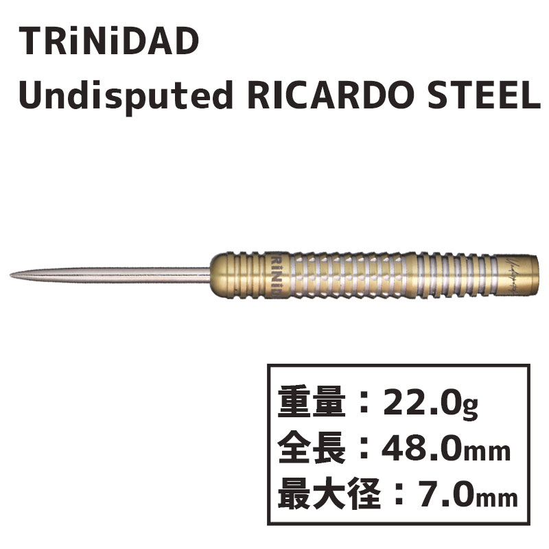 ȥ˥ ǥԥ塼ƥ  ꥫSTEEL TRiNiDAD Undisputed RICARDO STEEL  Х롡Ƹ
