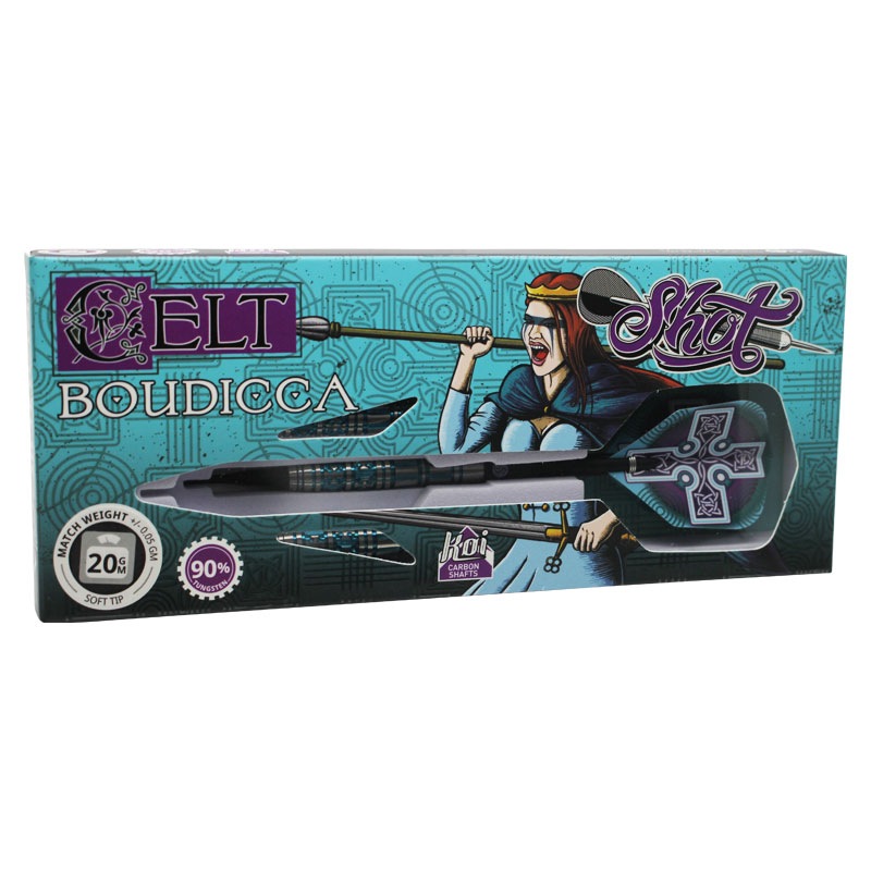åȥ ȥ꡼ ֡ǥ 20g Shot darts CELT series BOUDICCA 20g soft tip darts  Х