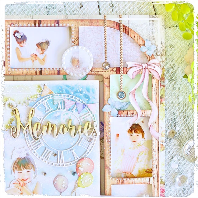 宮本明香さんキットコアディネーションズで作るウッド風立体