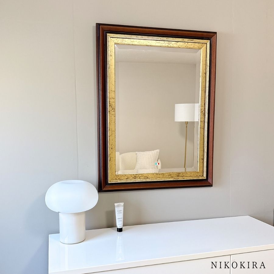 鏡 壁掛け おしゃれ 壁掛けミラー ウォールミラー 壁掛け鏡 69cm 89cm