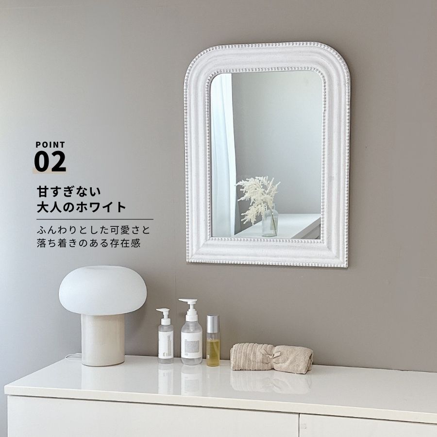 ウォールミラー 壁掛けミラー アンティーク ミラー 鏡 壁掛け