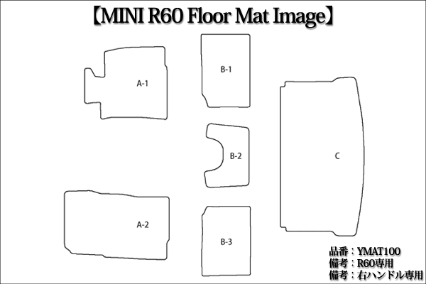 イメージ図　クロスオーバー R60用 YMAT100