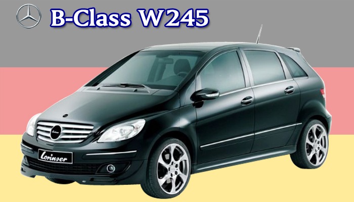 スタンダードフロアマット Mercedes-Benz Bクラス W245