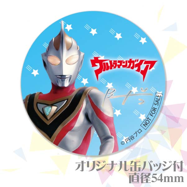 写真メッセージ入り プリケーキ（ウルトラマンガイア）[ウルトラマンシリーズ] 5号 15cm 3