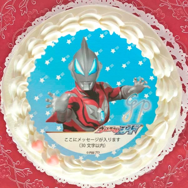 メッセージ入り プリケーキ（ウルトラマンジード）[ウルトラマンシリーズ] 5号 15cm 1