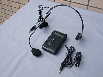 TOAワイヤレスマイク タイピン型 WM-1320-