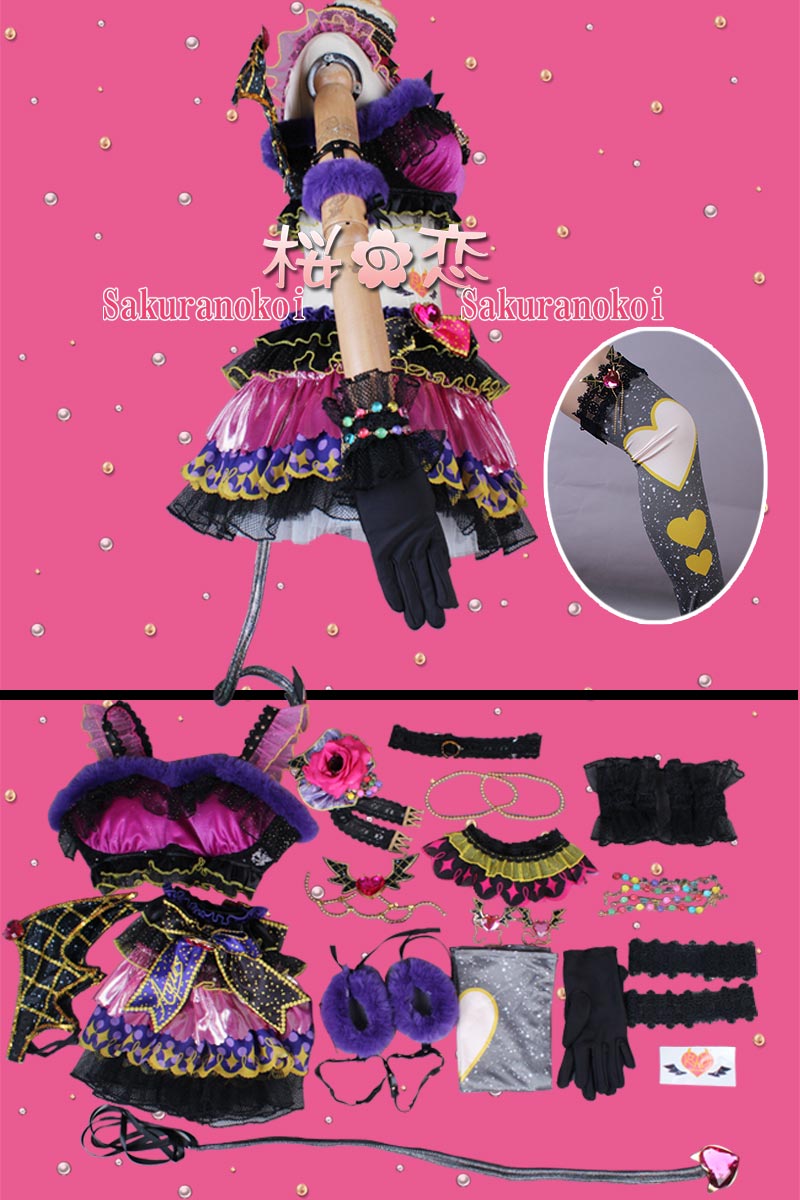 国木田花丸 小悪魔 ラブライブ コスプレ