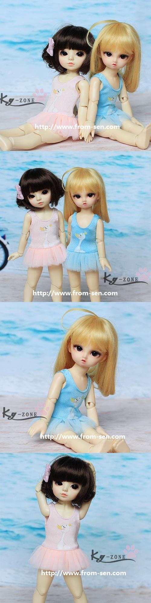 DDサイズ シースルーセーラー服 ビキニセット 1/3サイズ DD SD サイズ 1 3 ドール 水着 ビキニ DDサイズ シースルーセーラー服