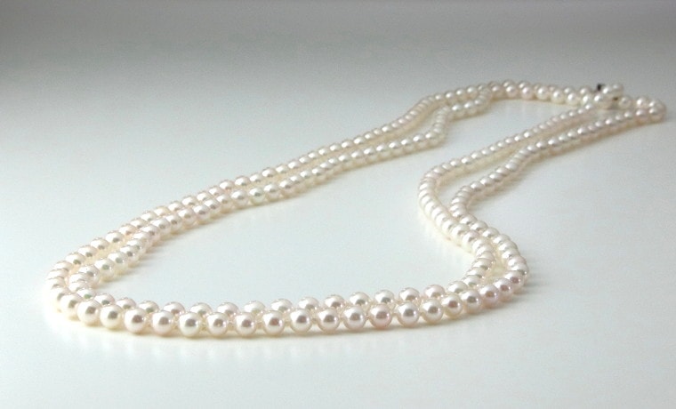 アコヤベビーパールロングネックレス 大きさ5 5 6 0 長さ137 uw ロング真珠ネックレス 真珠ネックレスセレクト通販