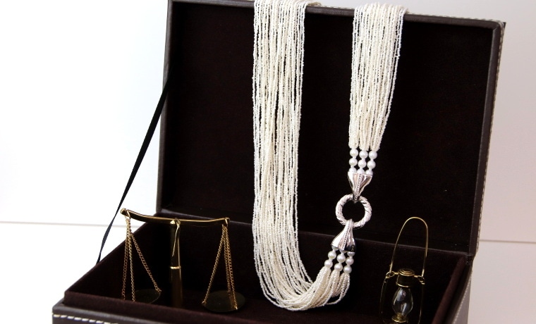 アコヤ真珠砂ケシネックレス【30連・長さ54㎝】＜301101UW-3＞-真珠ネックレスセレクト通販