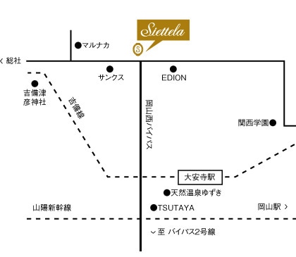Siettela_OKAYAMA map