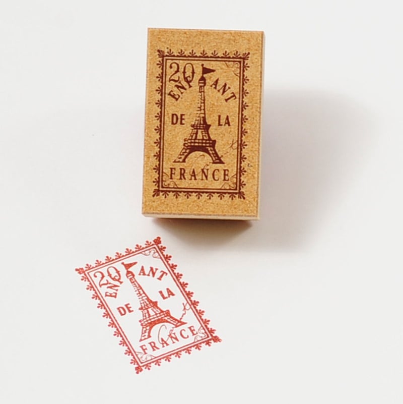 フランスのおしゃれな切手スタンプ使用済切手/官製はがき