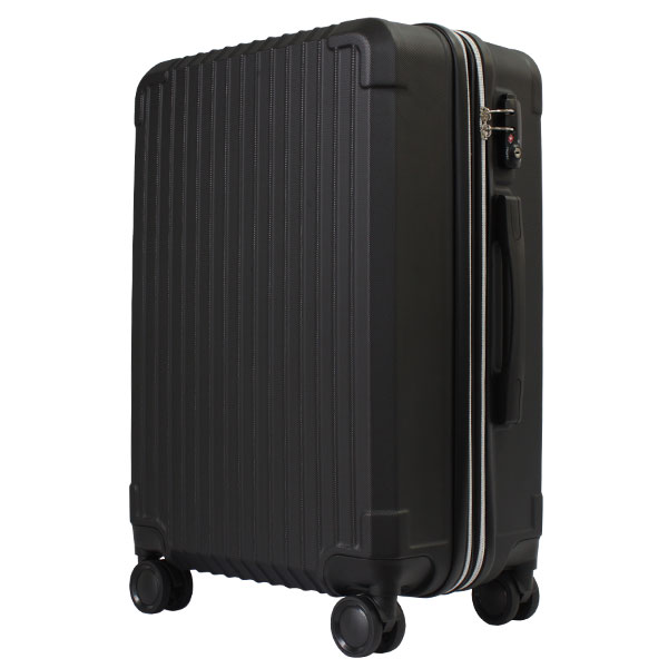 スーツケース 8輪 双輪 キーロック式TSA 拡張機能 ABS樹脂 ファスナー